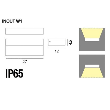Rotaliana Inout Outdoor W2 LED Wandleuchte