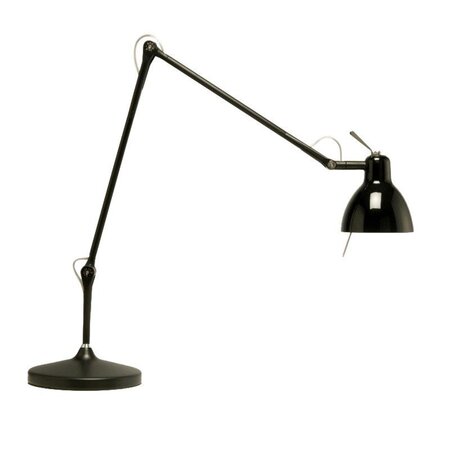 Rotaliana Luxy T2 Tischleuchte - schwarz / glänzend / Gestell schwarz