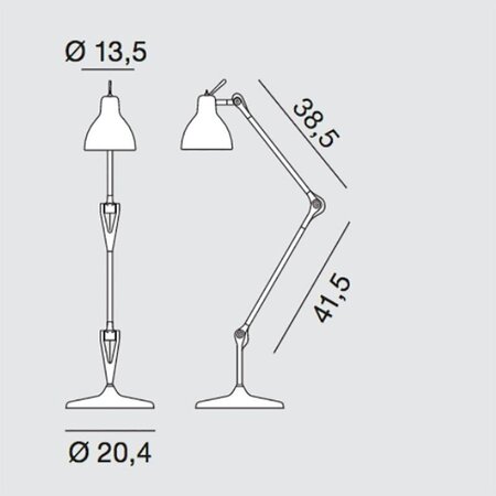 Rotaliana Luxy T2 Tischleuchte