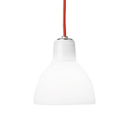 Rotaliana Luxy H5 Pendelleuchte - weiss / glänzend / Kabel rot