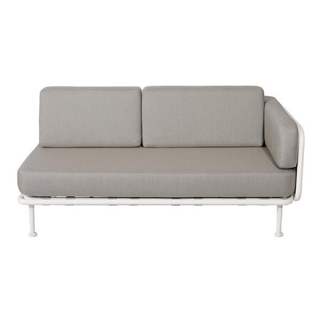 Mindo 100 Outdoor Modular Sofa - 2 Seater with Left Armrest