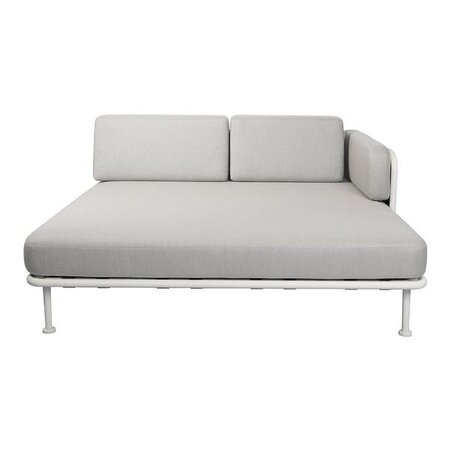 Mindo 100 Outdoor Modular Sofa - Daybed with Left Armrest