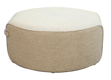 Mindo 108 Pouf large - Pouf groß - White Beige