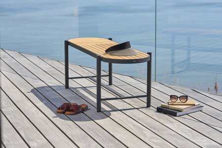 Mindo 117 Bench - Bank - Dark Grey