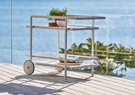 Mindo 120 Trolley - Servierwagen - Light Grey