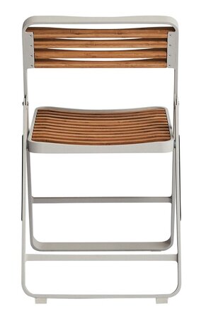 Mindo 121 Foldable Dining chair - Klappstuhl - Bamboo - Light Grey