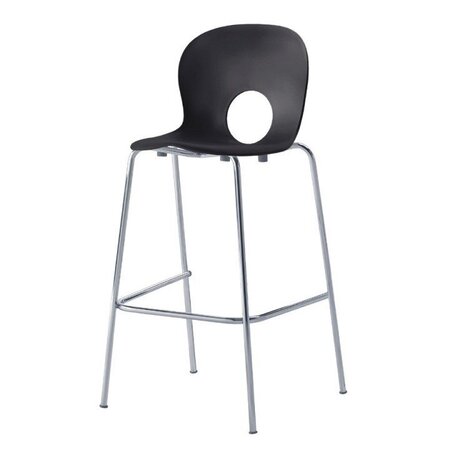 Rexite Olivia Stackable High Stool - Anthracite 