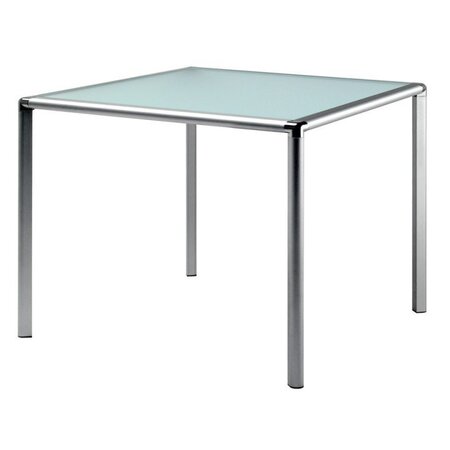 Rexite Enrico X Rectangular Table - Matt Crystal - Width: 120 cm