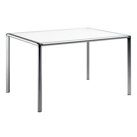 Rexite Enrico X Rectangular Table - White Crystal - Width: 160 cm