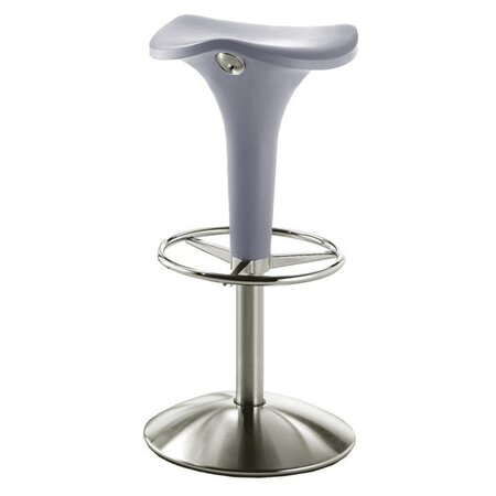 Rexite Zanzibar Stool with Fixed 77 cm Height - Pearl Grey