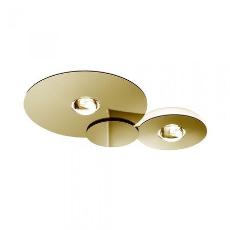 Lodes-Studio Italia Bugia Deckenleuchte - 2 Leuchtmittel - Gold