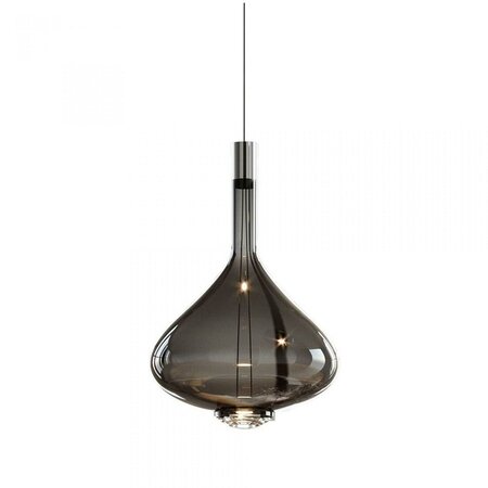 Lodes-Studio Italia Sky-Fall Hängeleuchte - Glossy Smoke - 36 cm