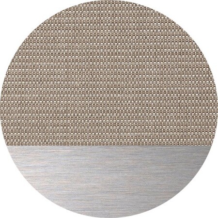 Solpuri JAZZ Verstellsessel, Hoch - Edelstahl / Leisuretex taupe