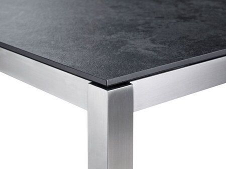 Solpuri Classic Stainless Steel Hpl Dining Tisch