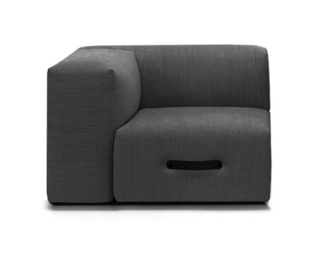 Conmoto MIAMI Eckmodul - Anthrazit - Links