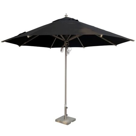 Cinas Antibes Sonnenschirm rund 330 - Schwarz
