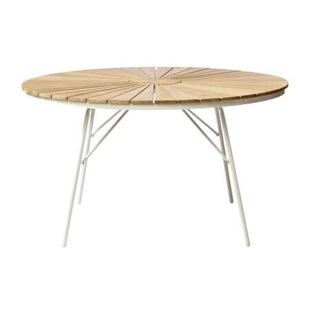 Cinas Ellen Gartentisch Weiss - 130cm