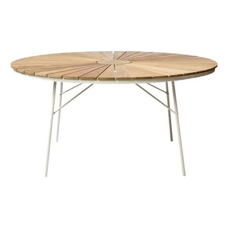 Cinas Ellen Gartentisch Weiss - 150cm