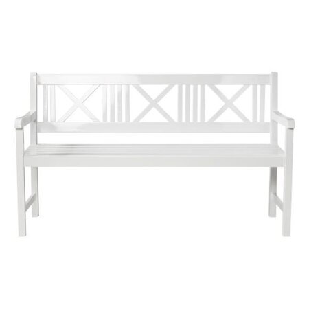 Cinas Rosenborg 3er Bank - Weiss