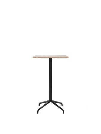Audo Copenhagen Copenhagen Harbour Column Table 60x70 With Star Base Bar - Black / Kunis Breccia