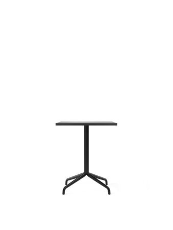 Audo Copenhagen Copenhagen Harbour Column Table 60x70 With Star Base Dining - Black / Black Oak