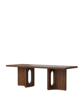 Audo Copenhagen Copenhagen Androgyne Lounge Table Wood - Walnut / Walnut