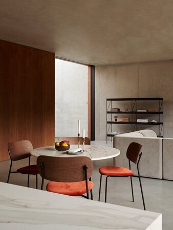 Audo Copenhagen Copenhagen Harbour Column Table Round With Star Base Bar 