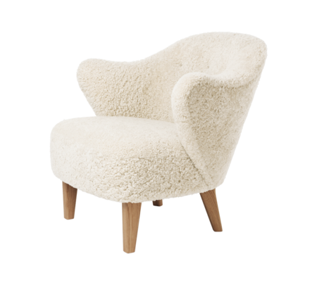 Audo Copenhagen Copenhagen Ingeborg Chair - Natural Oak / Sheepskin Off White