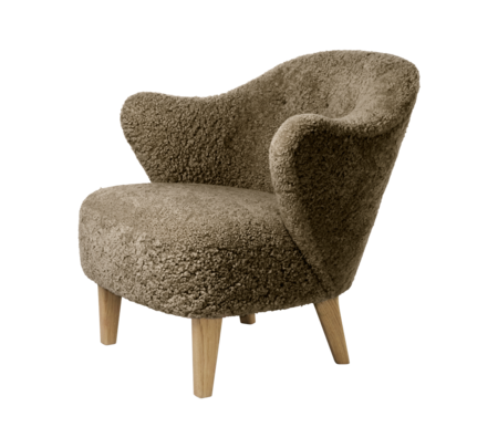 Audo Copenhagen Copenhagen Ingeborg Chair - Natural Oak / Sheepskin Sahara