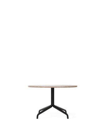 Audo Copenhagen Copenhagen Harbour Column Lounge Table - Black / Kunis Breccia