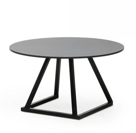 Maramo Runder Lounge Tisch - Linea Lounge - Vollkern Schwarz