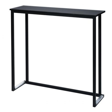 Maramo Stehtisch Kubo Wall, Stahl - Melamin, Schwarz - 110 cm