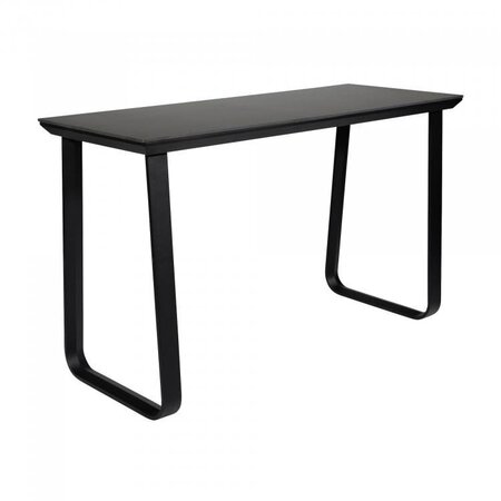 Maramo Stehtisch Salt Grande, Aluminium - Melamin Schwarz