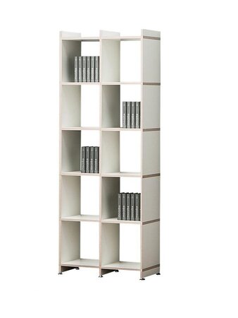 Mocoba 5 x 2 Regal mit Aufsätzen