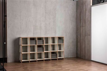 Mocoba 2 x 4 Sideboard mit Aufsätzen