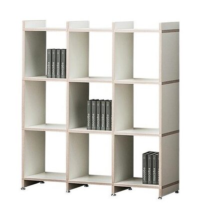 Mocoba 3 x 3 Sideboard mit Aufsätzen