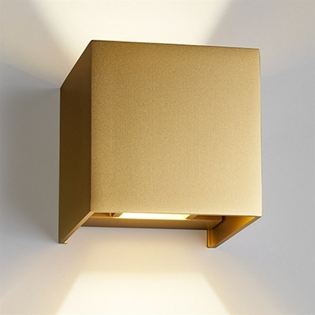 Light-Point Box XL Wandleuchte - Gold