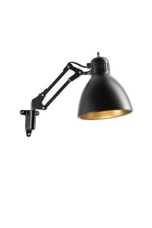 Light-Point Archi W1 Wandleuchte - Schwarz/Gold