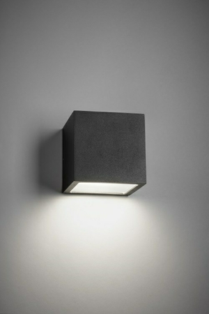 Light-Point Cube LED Wand- /Außenleuchte - Schwarz - Down