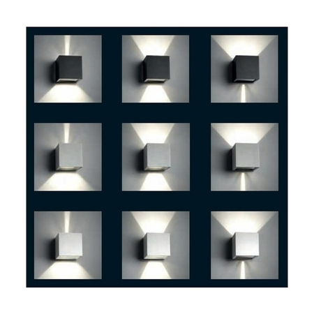 Light-Point Cube XL LED Wand- /Außenleuchte