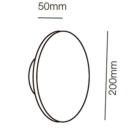 Light-Point Soho W2 LED Wandleuchte Ø20