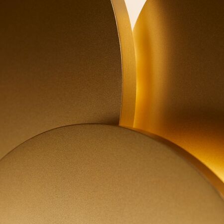 Light-Point Soho W4 LED Wandleuchte Ø40 - Gold