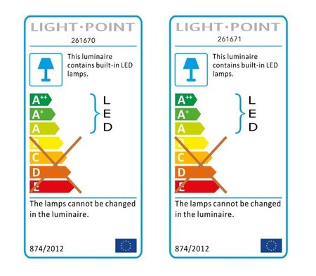 Light-Point Focus Gallery LED Wandleuchten