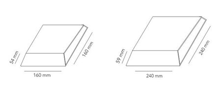 Light-Point Facet LED Wandleuchten