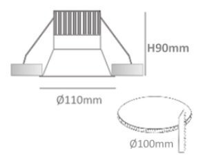 Light-Point Curve Round Deckenleuchten