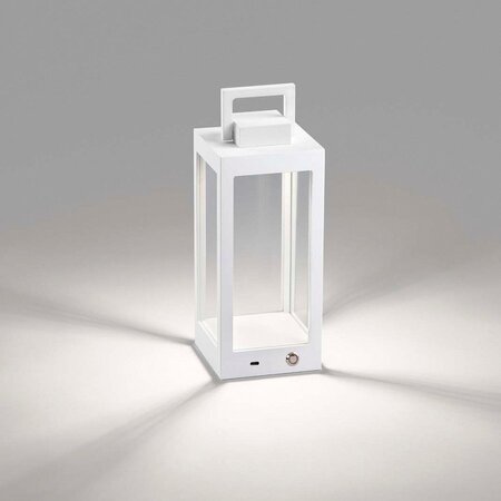 Light-Point Lantern Table T1 White - 100 x 100 x 240mm