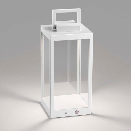 Light-Point Lantern Table T2 White - 150 x 150 x 320mm