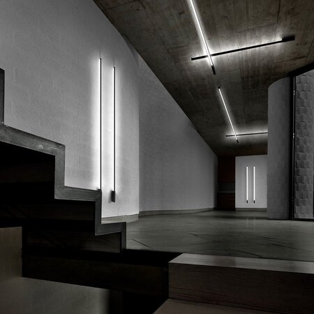 Light-Point Stripe C/W Wandleuchten & Deckenleuchten - Black