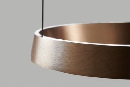 Light-Point Edge Round Rose Gold