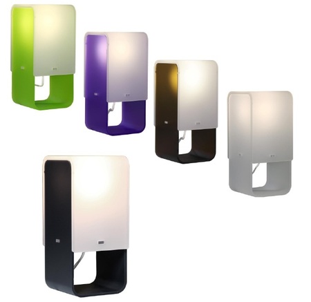 CPH Lighting Lightsquare Tischlampe Braun